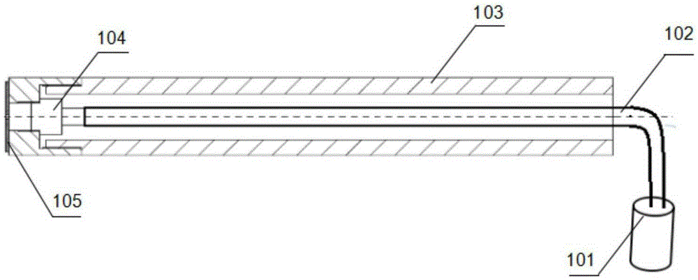 Device and method for detecting optical property parameters of agricultural products in continuous spectrum