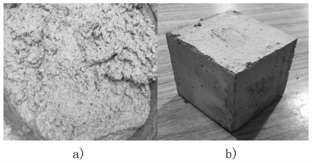 Modified shell ash mortar and preparation method thereof