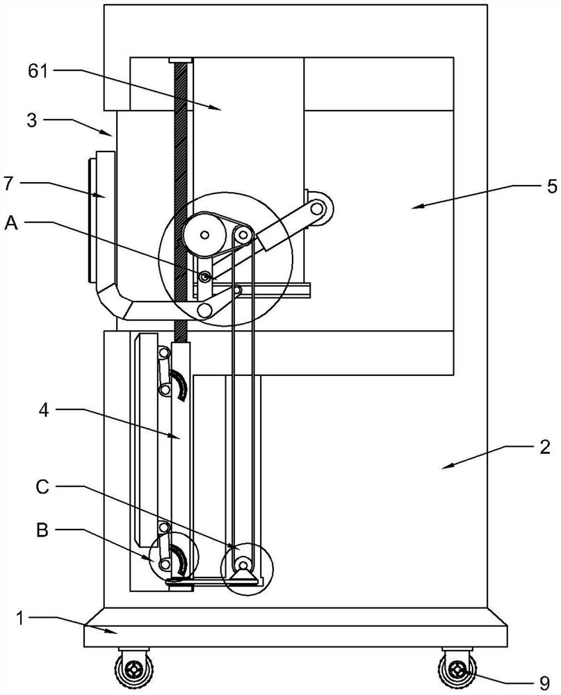 Composite function display rack for interior design