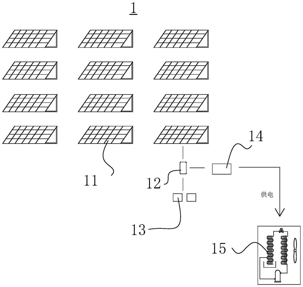 Solar heat collection type air-water adsorption unit