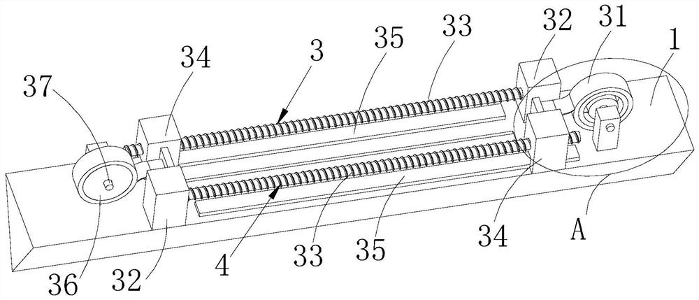 Column type road traffic marking projection device