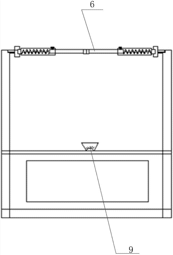 Hot wind heating table