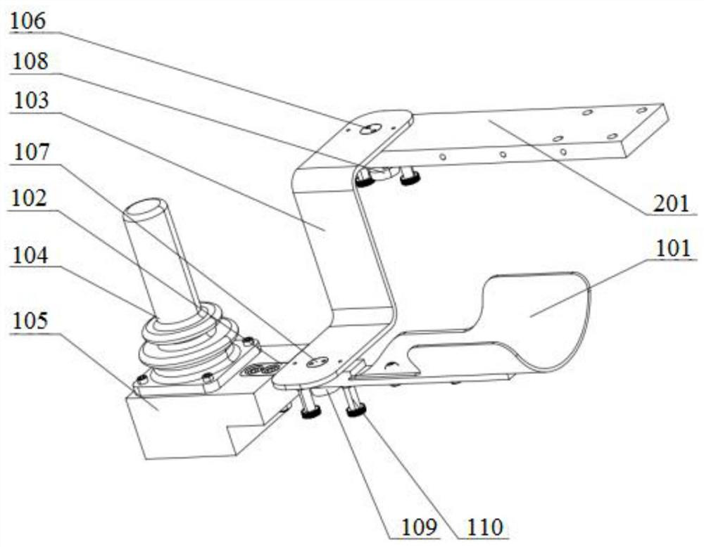 A left and right hand exchange mechanism for a rope-driven upper limb rehabilitation training device