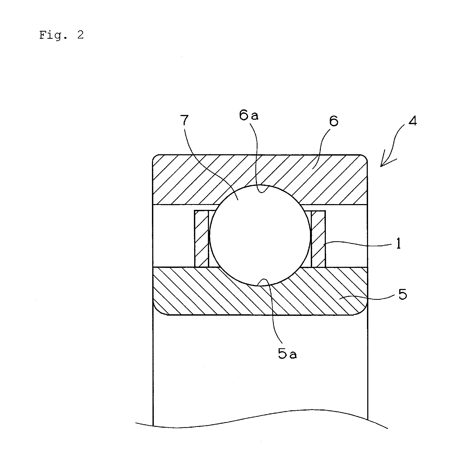 Cage for rolling bearing and rolling bearing