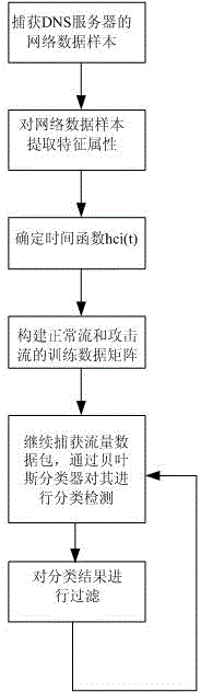 Special data filtering method for eliminating denial-of-service attacks to DNS (domain name system) service