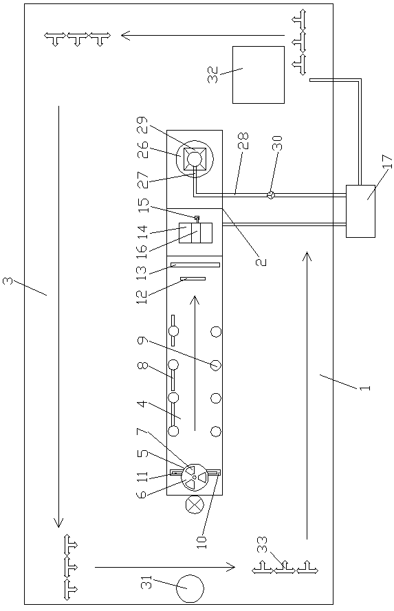 Semi-factory pond internal circulation culture system