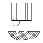 Method and device for forming plastic part microstructure based on laser heating