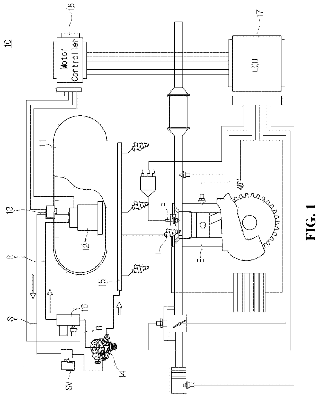 High pressure fuel pump and lpdi system with the same