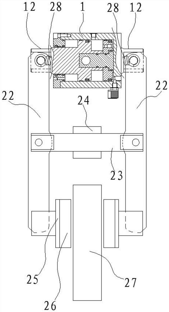 Automatic clearance adjusting oil cylinder and hydraulic disc brake