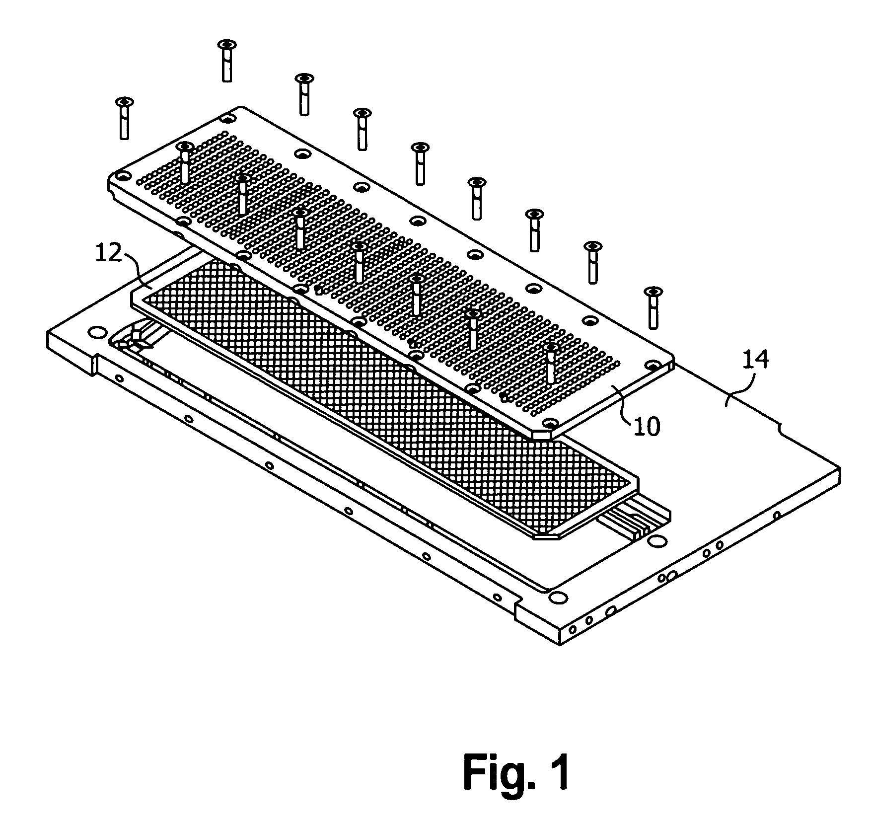 Fiber orienting technology for a fill plate