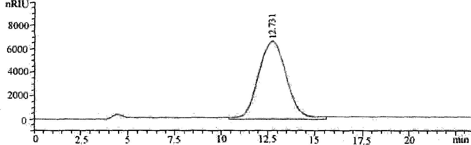 Mistletoe polysaccharide, as well as preparation and use thereof