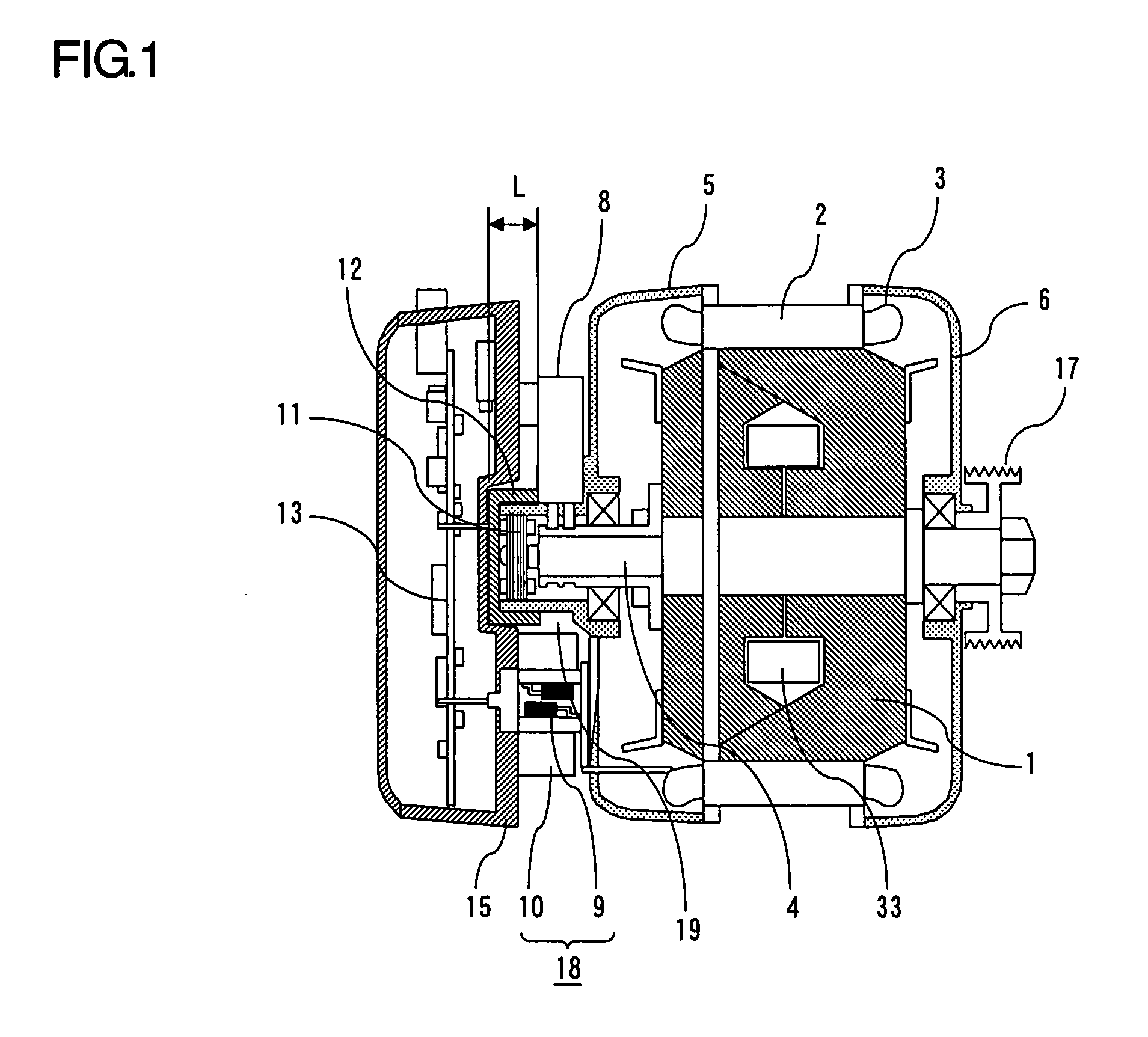 Electric rotating machine