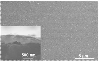 A method for fabricating upright AU nanocones with high adhesion to substrate surfaces