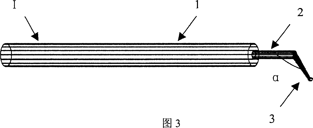 Full embedding bed deep lamellar cornea grafting composite instrument