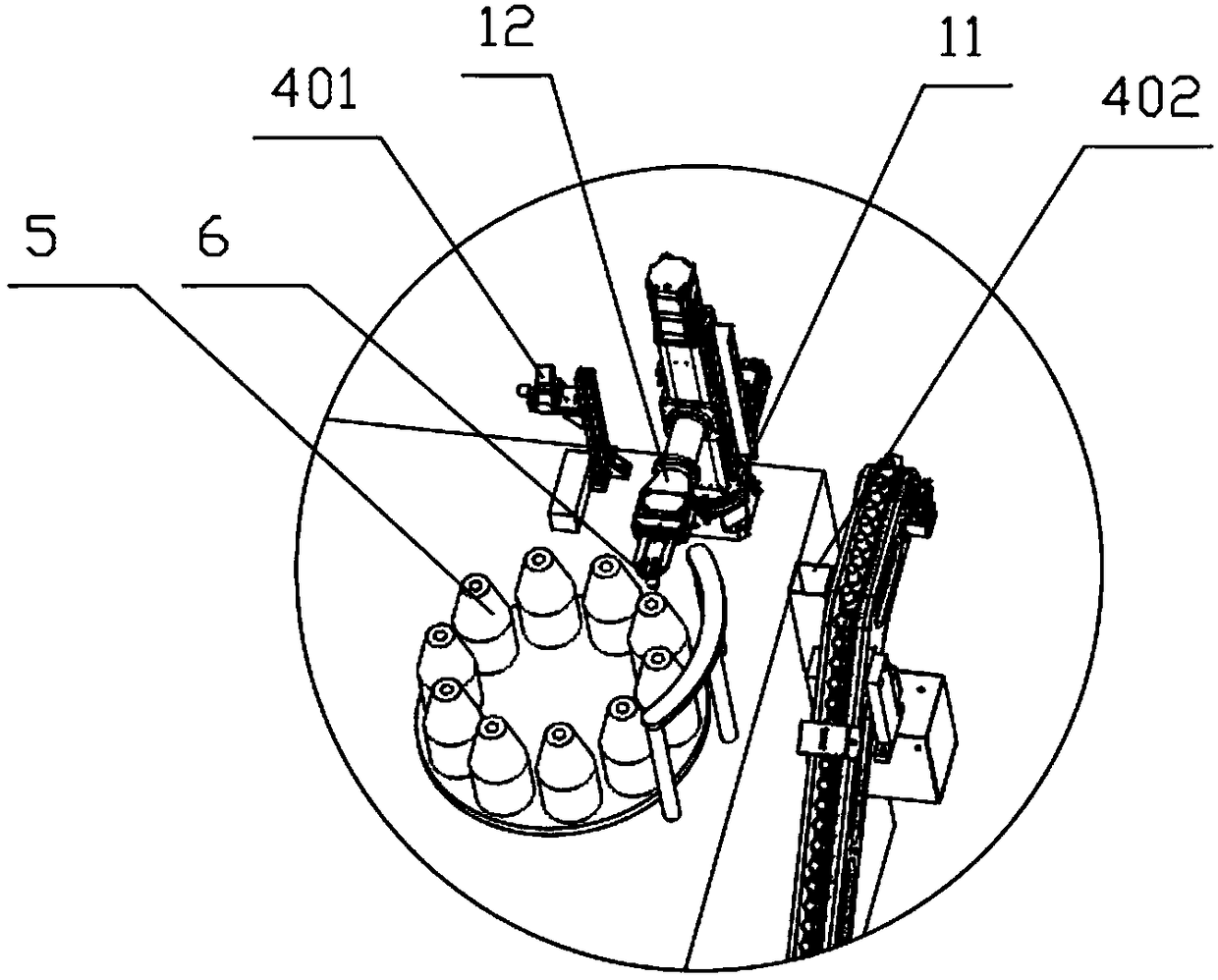 Medicine bottle transfer system