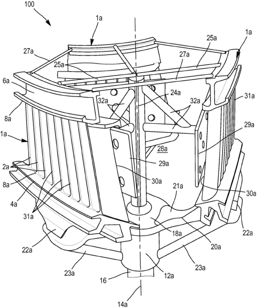 Shell mould for manufacturing aircraft turbomachine bladed elements using the lost-wax moulding technique and comprising screens that form heat accumulators