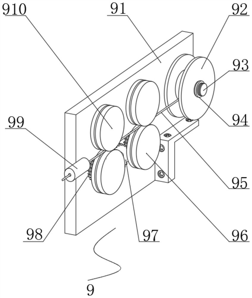 Welding device for integrated circuit processing