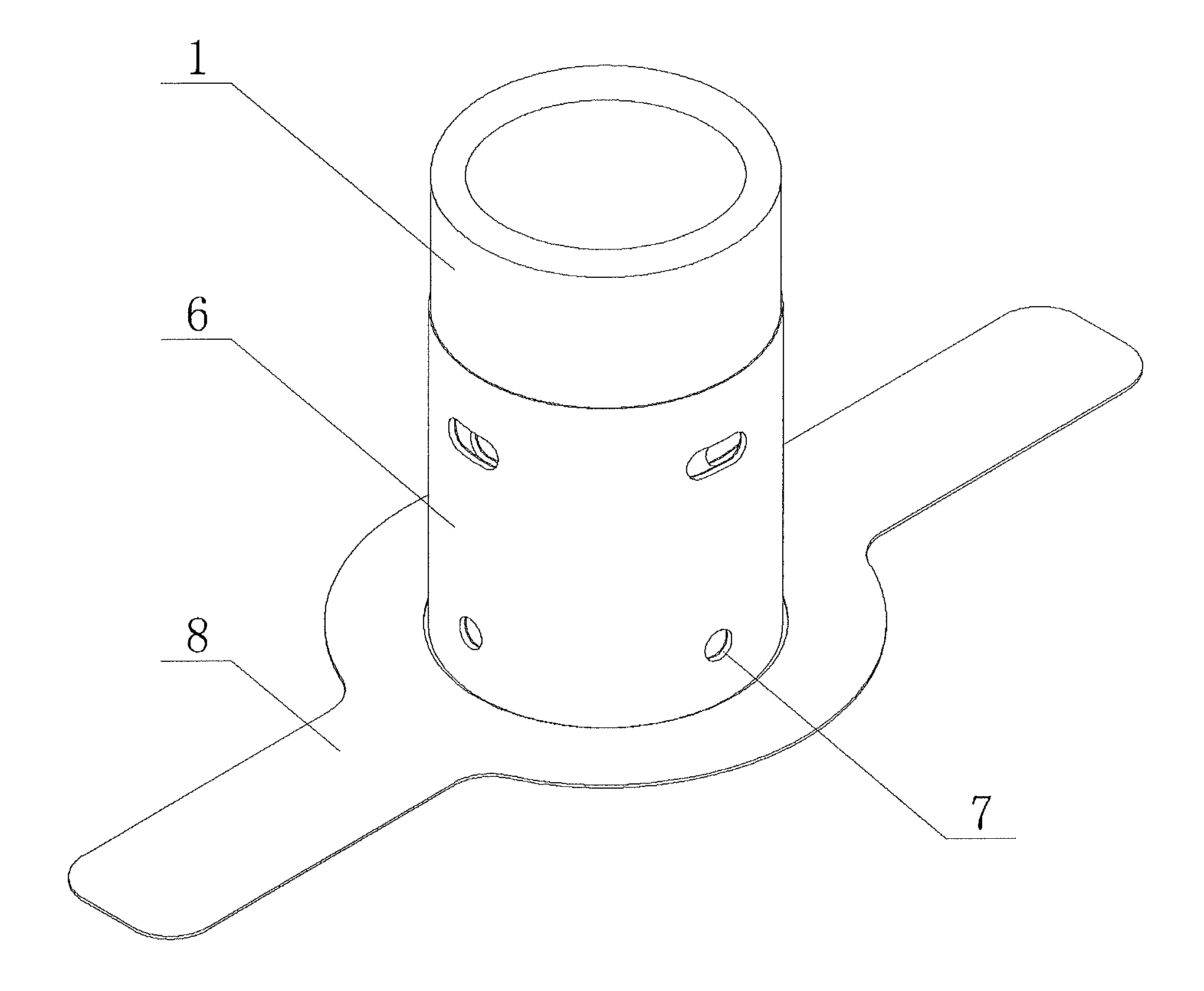 Magnetic moxibustion device