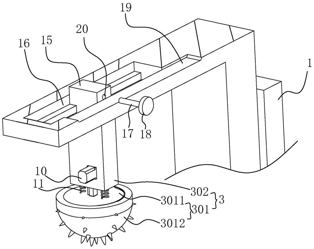 Tactile stimulation device and using method