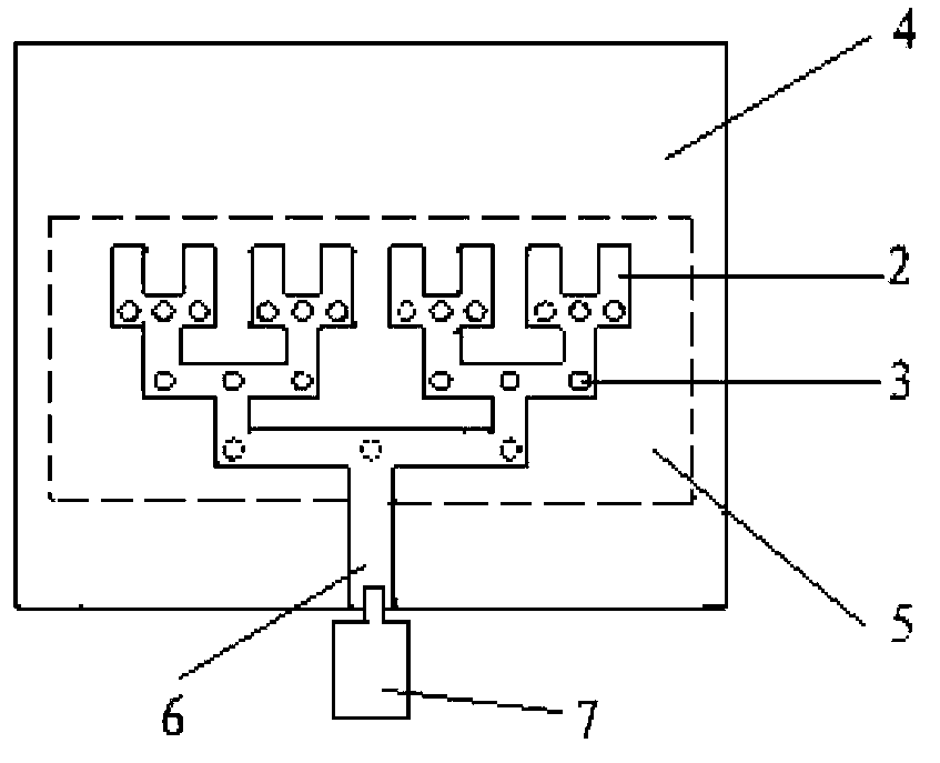 Higher-order improved dendriform fractal ultra-wideband trapped wave antenna with load hole