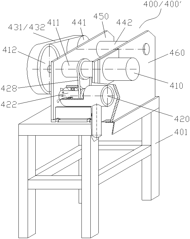 Efficient grinding and polishing system and method for outer surface of environment-friendly workpiece