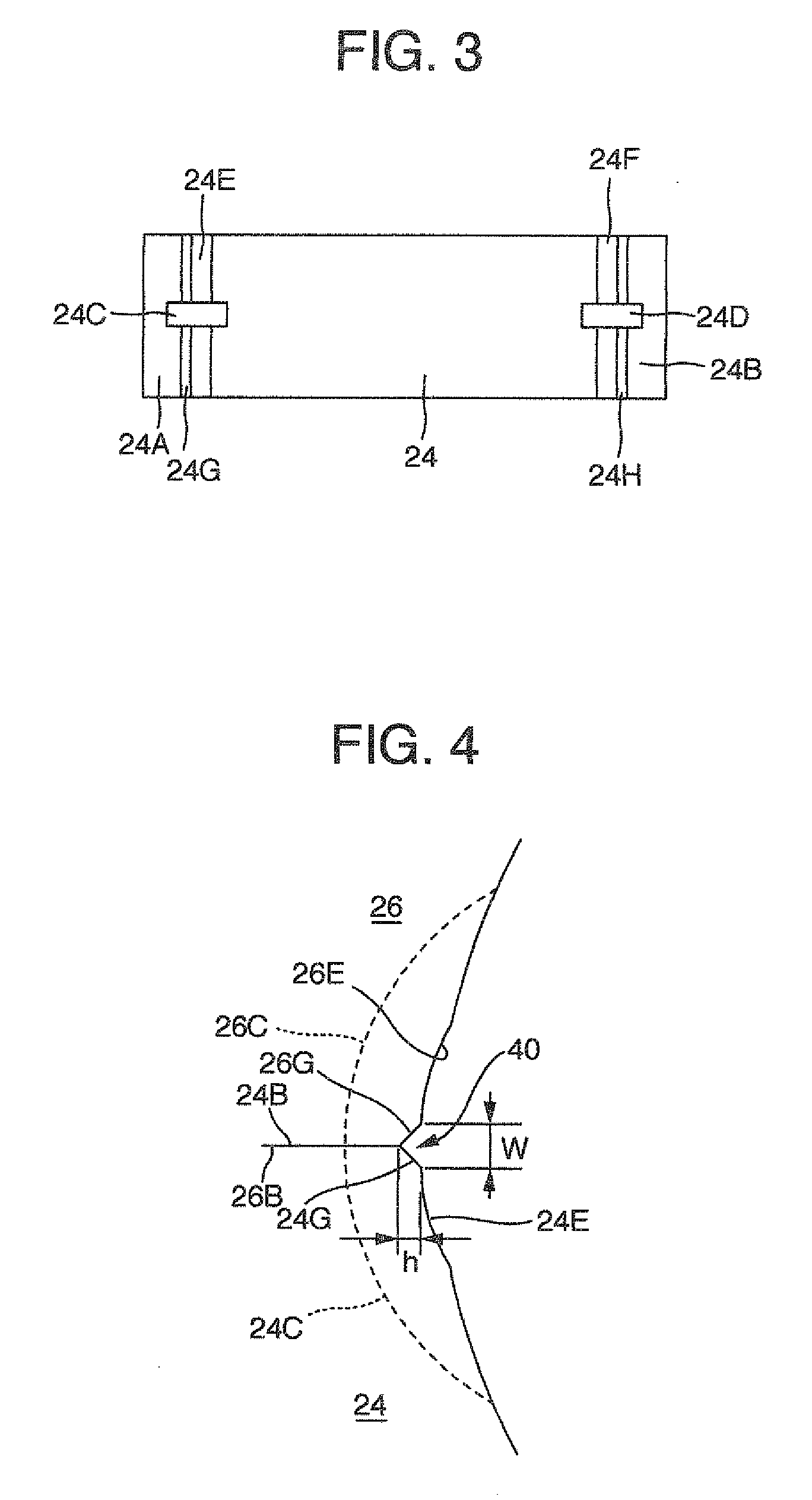 Connecting rod bearing for internal combustion engines and connecting rod bearing device