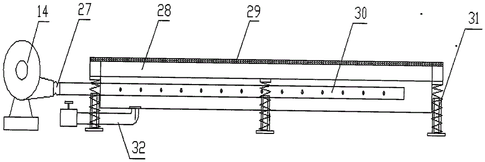 Automatic hydraulic flip oar processing device