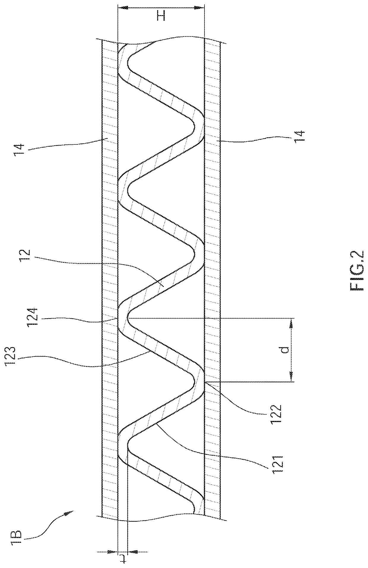 Waterproof corrugated paper, manufacturing method thereof, manufacturing apparatus thereof, and usage thereof