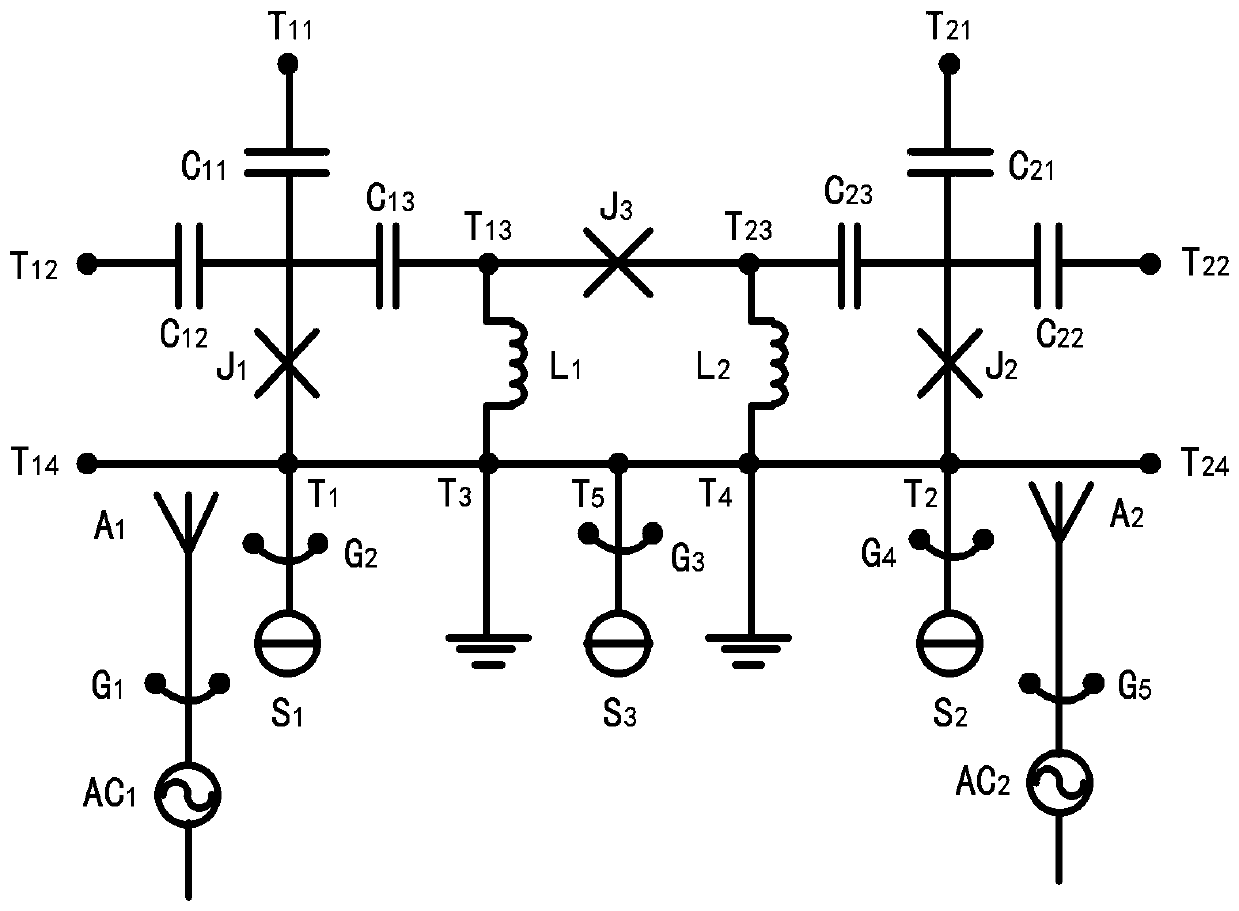 An extensible superconducting quantum bit structure