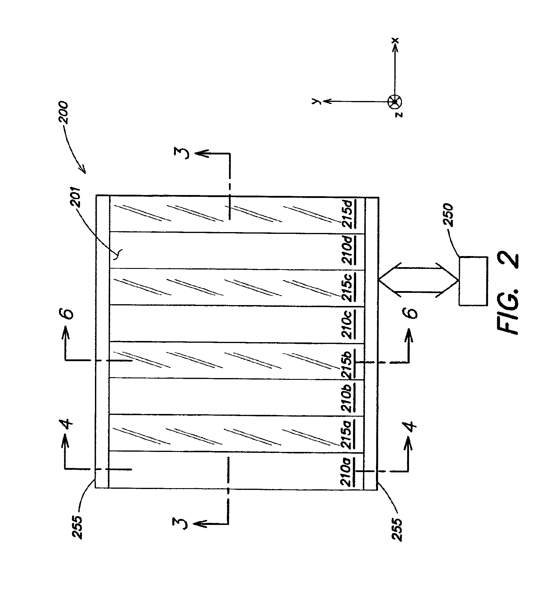 Actuatable diffractive optical processor