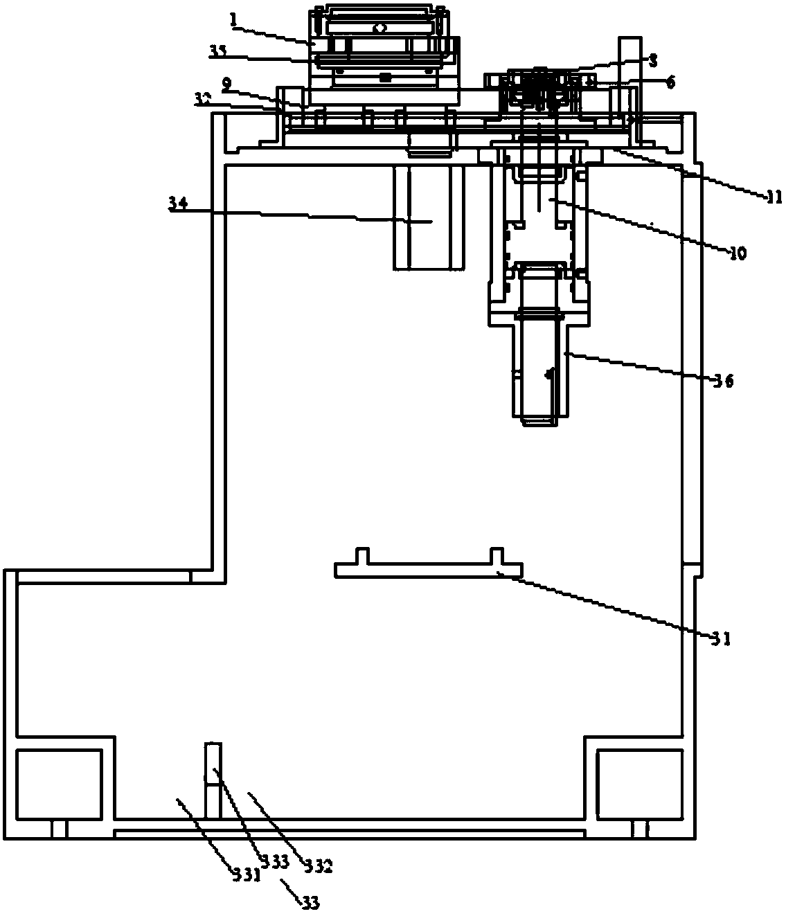 Burr pushing equipment