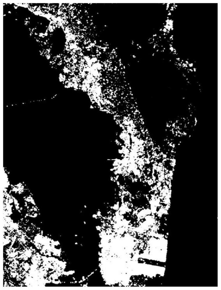 Pi/4 compact polarized synthetic aperture radar building area extraction method