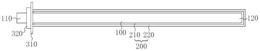 Graded tensile anchor rod and supporting system