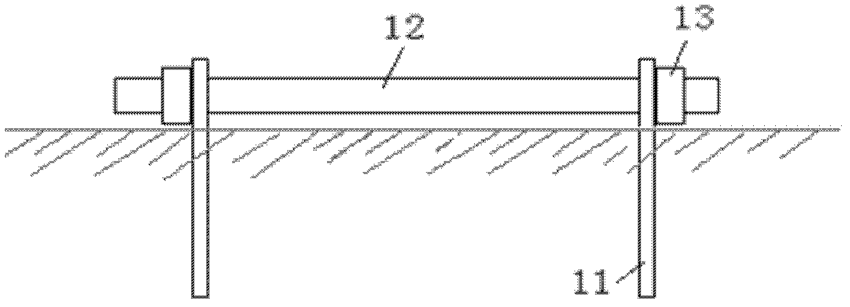 Method for observing and calculating depth of newly-generated swelling shrinking deformation of excavation expansive soil slope surface