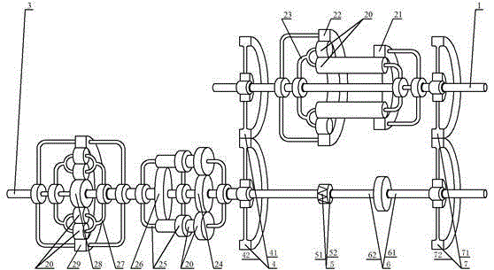 Compound axial-flow type torque converter