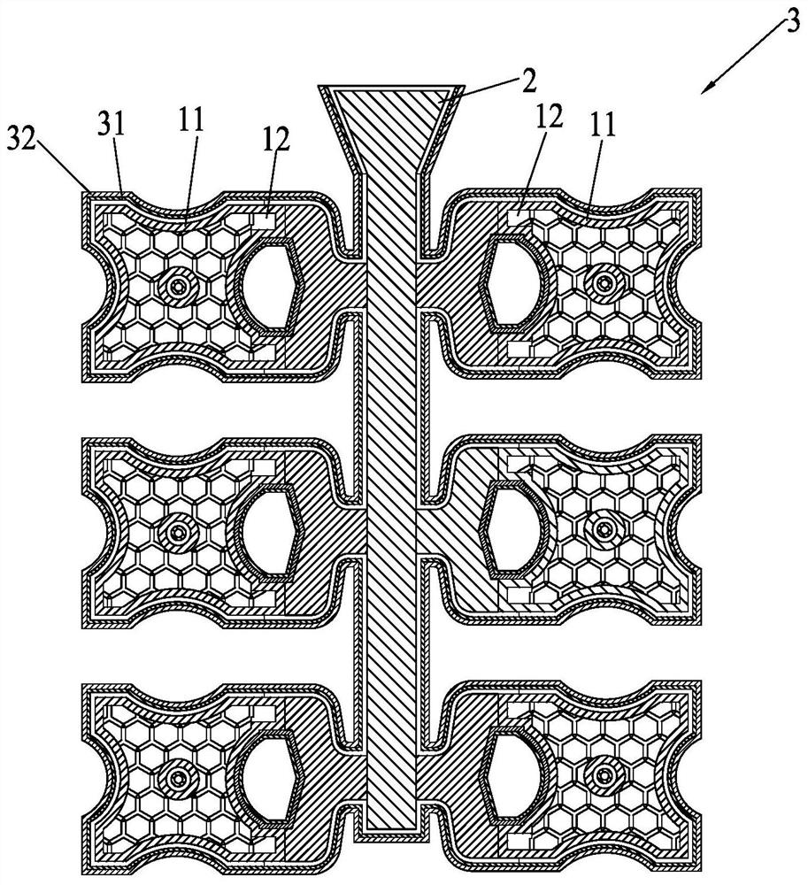 Method for conducting negative pressure casting on casting product through light-curing rapid prototyping lost foam