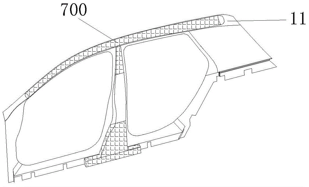 Lightweight electric vehicle body skeleton