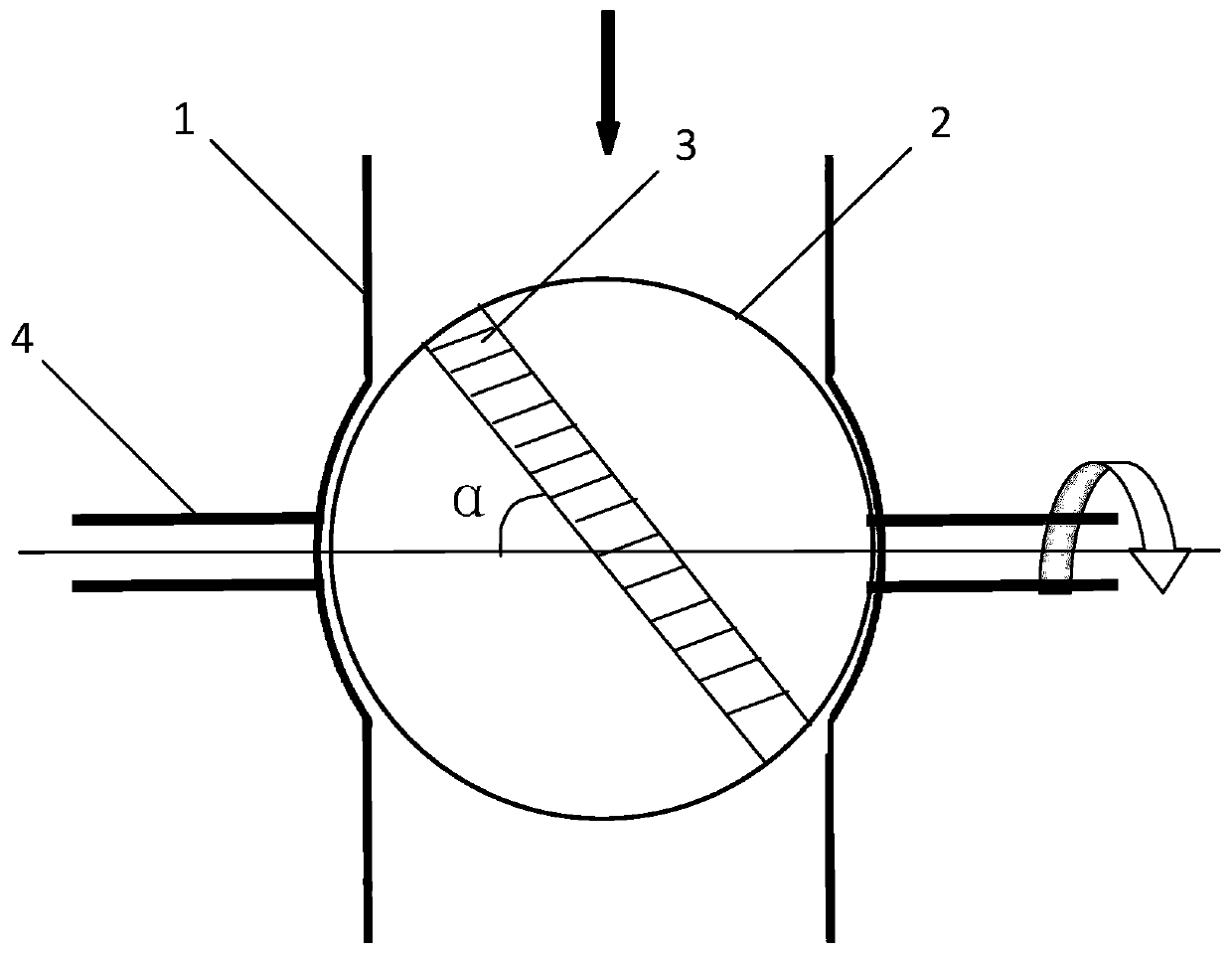 A rotary feeder for solid polyolefin catalyst