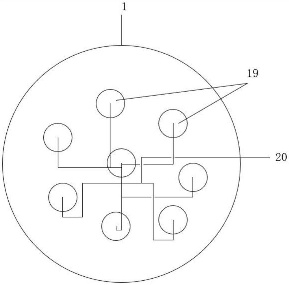 Energy-saving low-consumption membrane-free aeration bioreactor