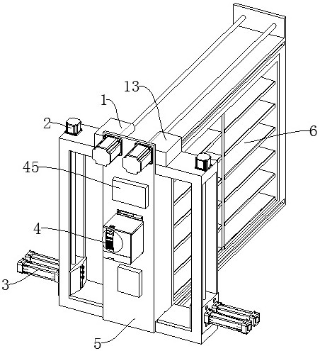 Library book classification management device based on big data