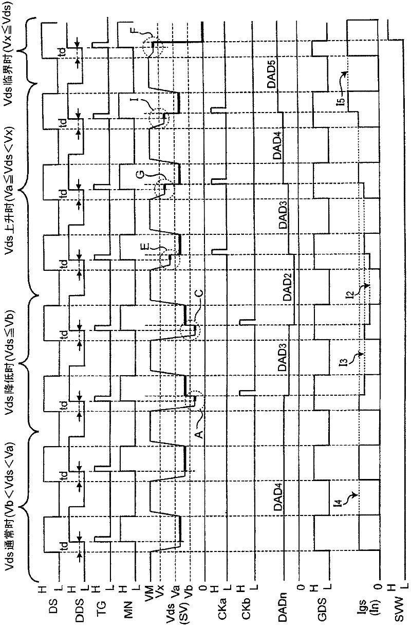 Semiconductor-device driving circuit, and semiconductor apparatus having the same