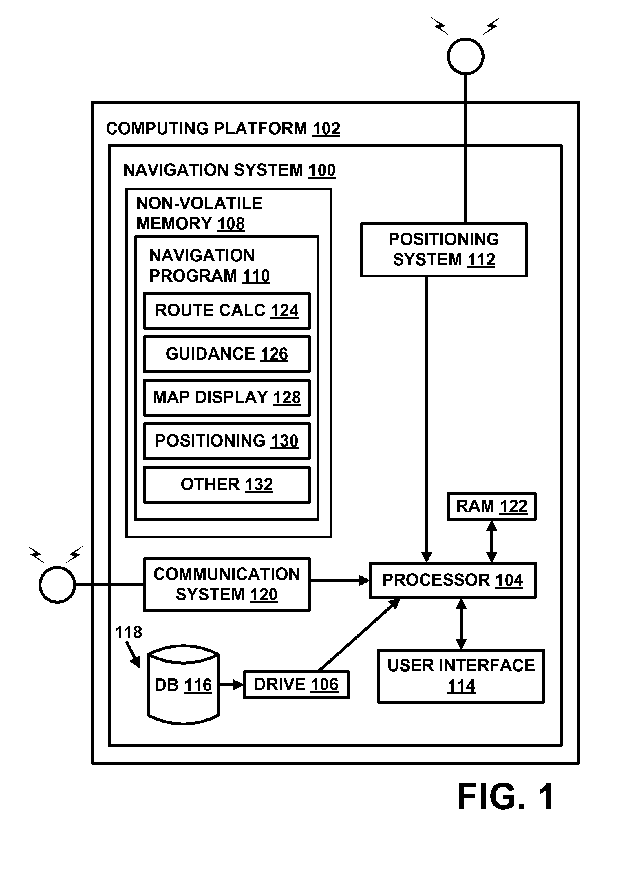 Method of Operating a Navigation System to Provide Route Guidance