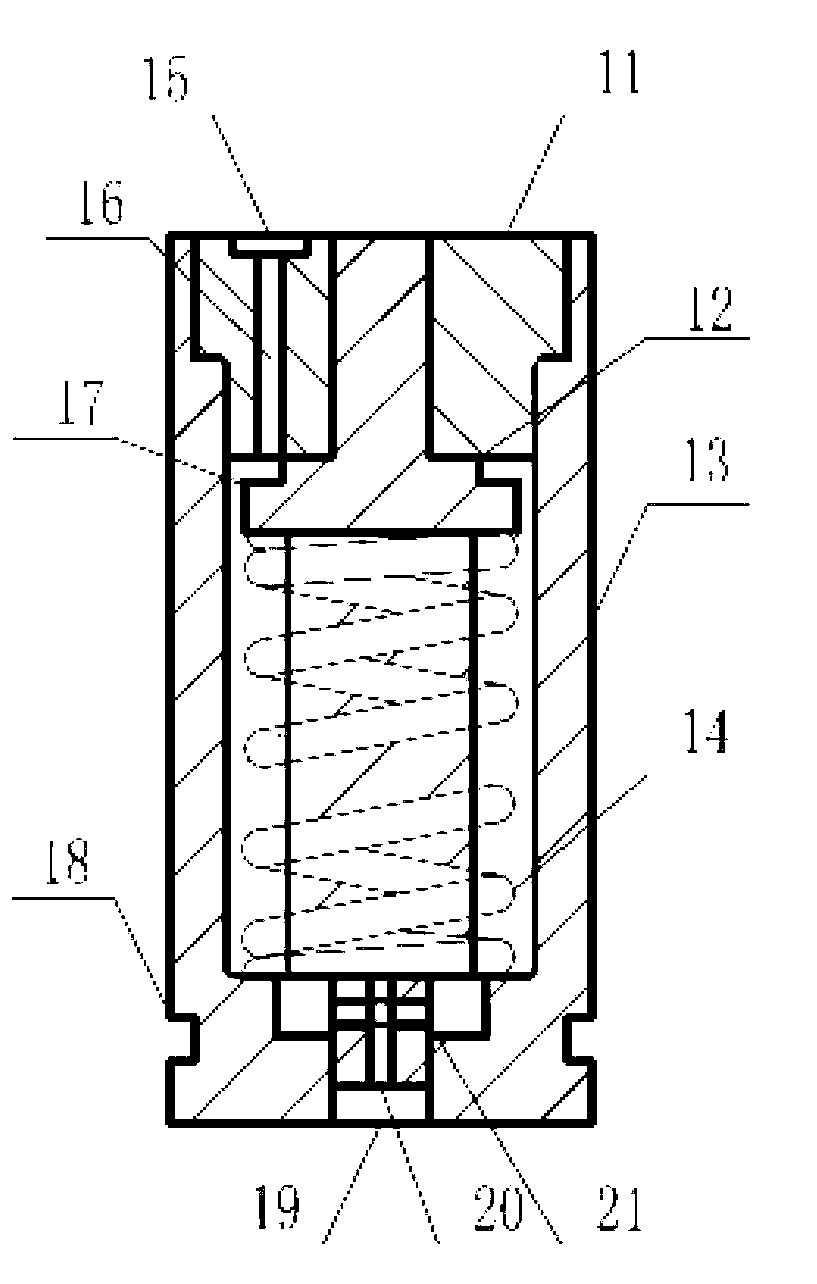 Hydraulic speed locking device for bridges