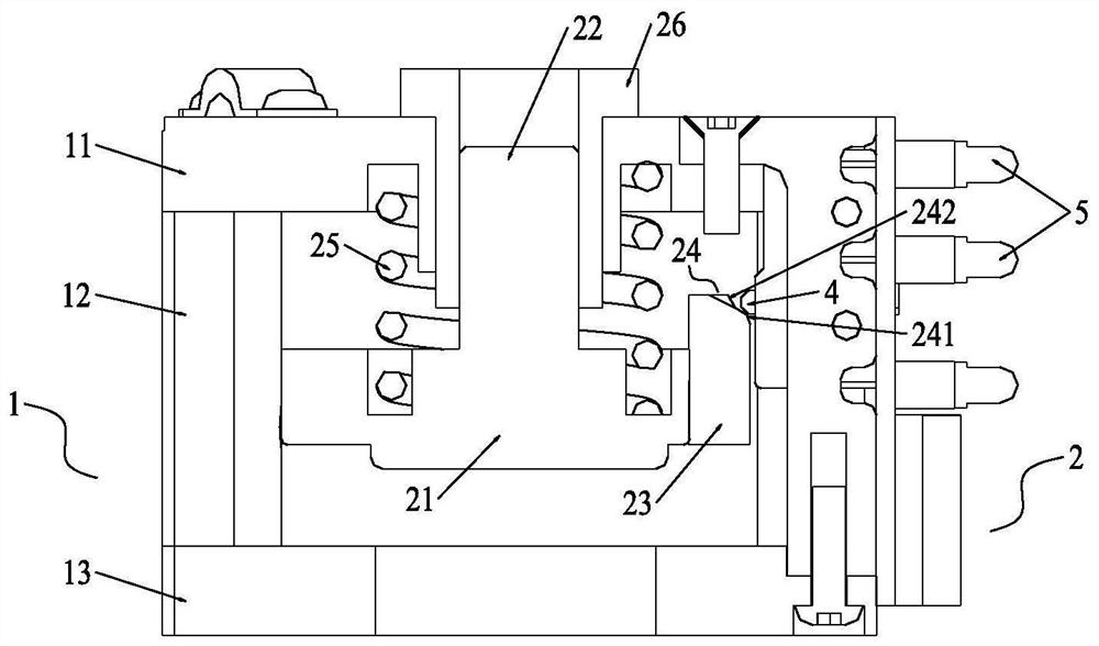 A collision warning device for a manipulator