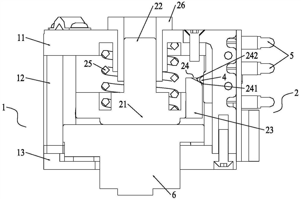 A collision warning device for a manipulator