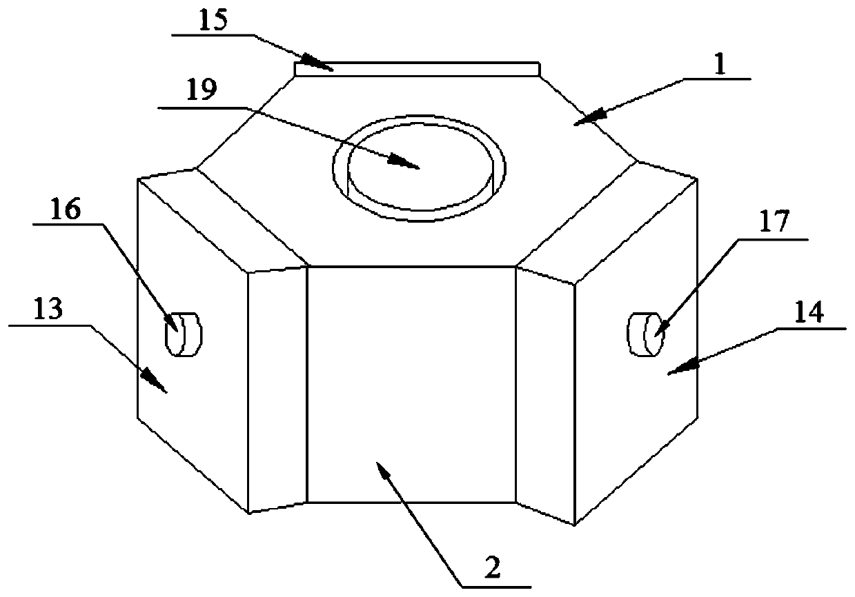 A coaxial high power ferrite circulator