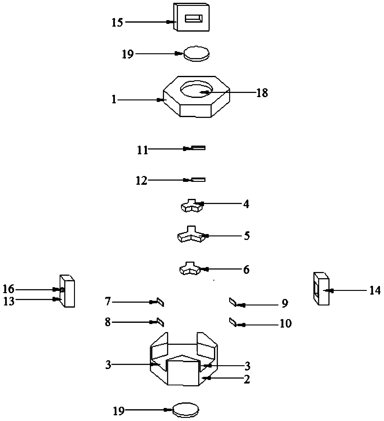 A coaxial high power ferrite circulator