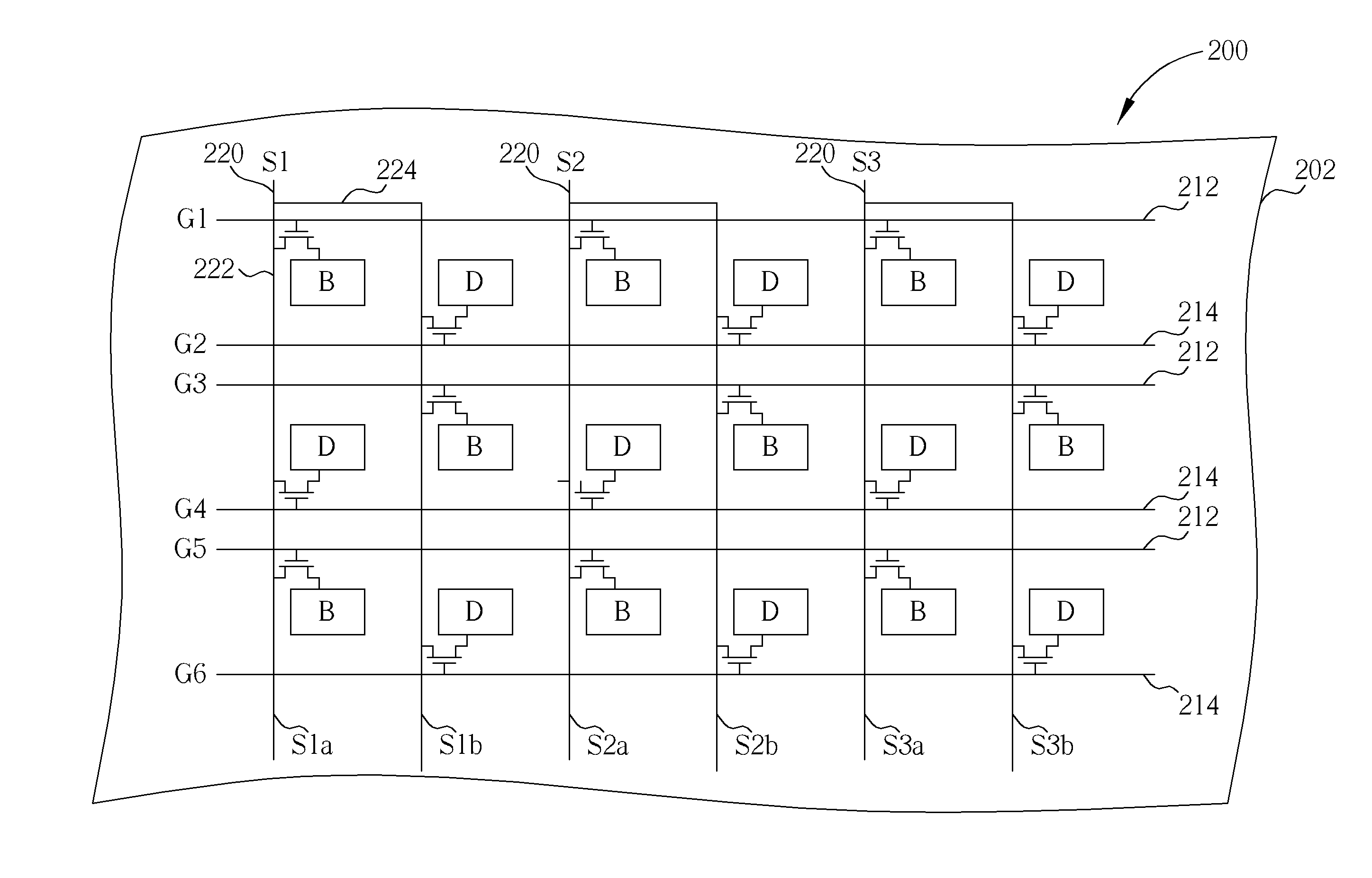 Thin film transistor array substrate