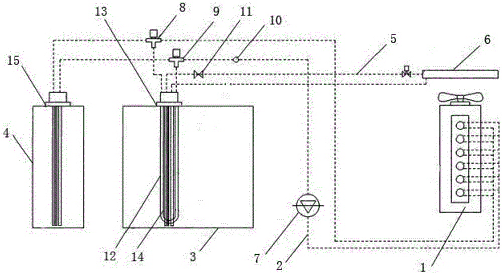 Water and electricity integrated diesel intelligent heating device