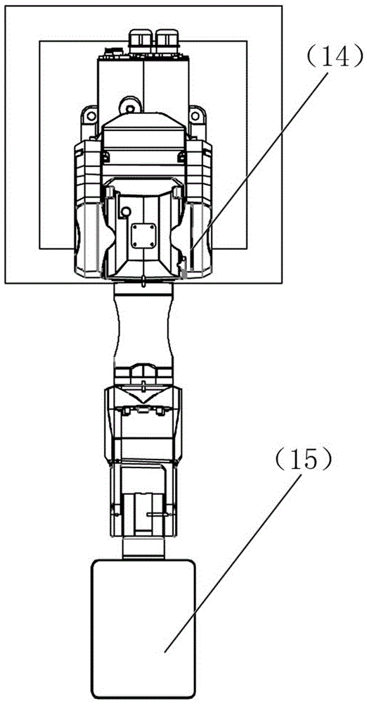 Intelligent grabbing robot system integration of toy motor assembling production line